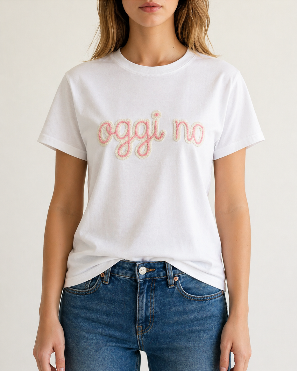T-SHIRT "OGGI NO"