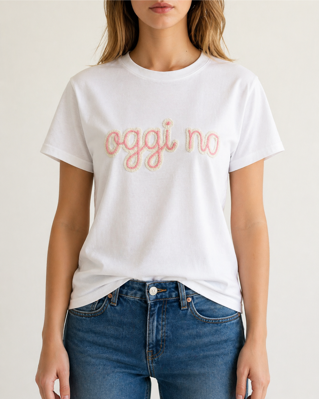 T-SHIRT "OGGI NO"