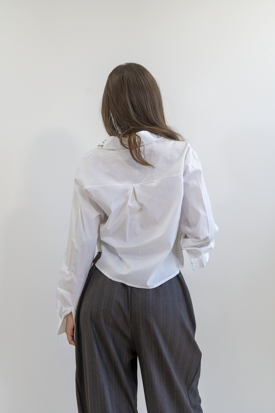 CAMICIA CON BRILLANTI