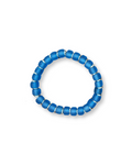 BRACCIALE ELASTICO CILINDRI TURCHESE
