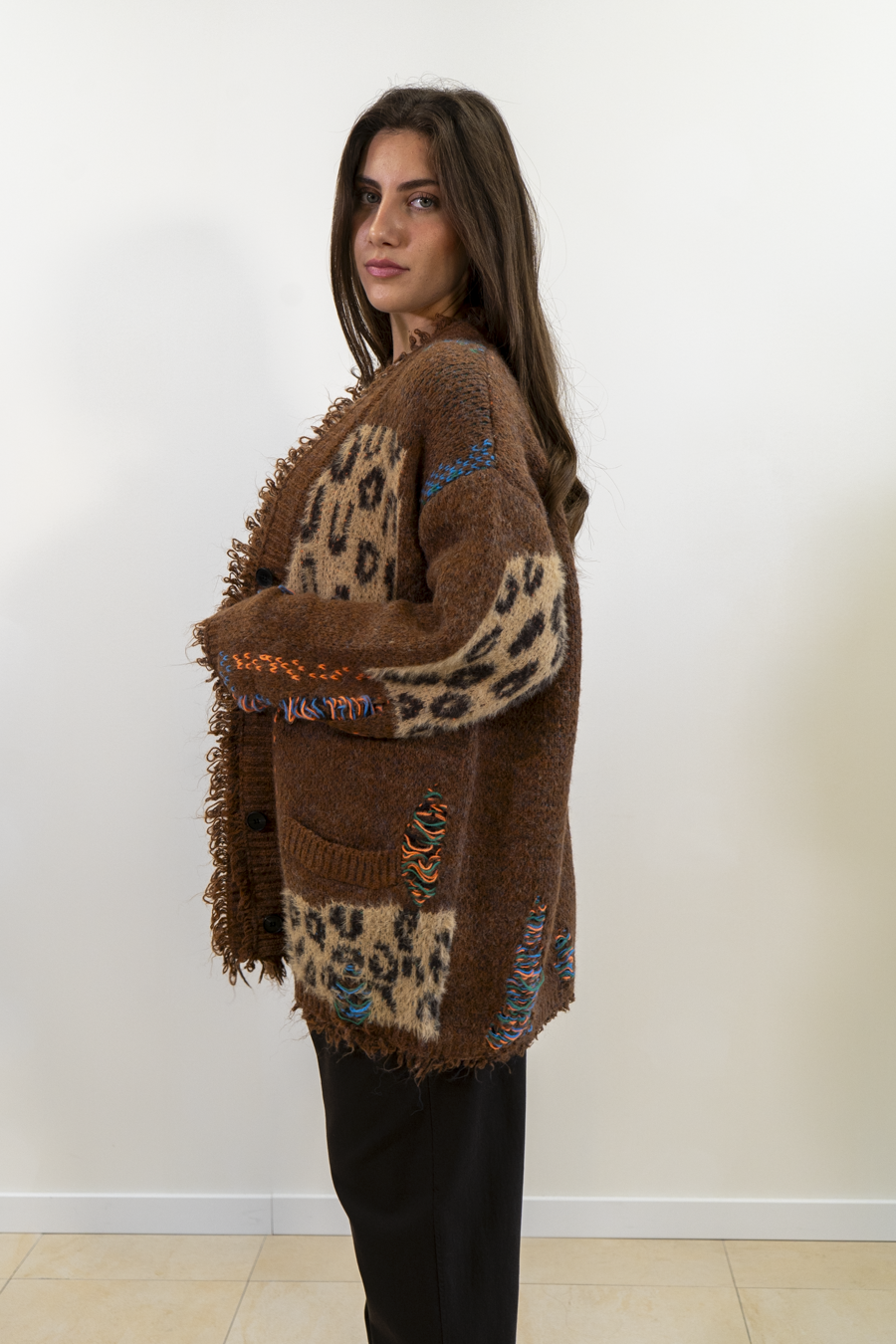 CARDIGAN 100% VISCOSA