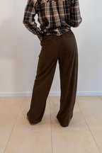 PANTALONE PALAZZO IN VELLUTO