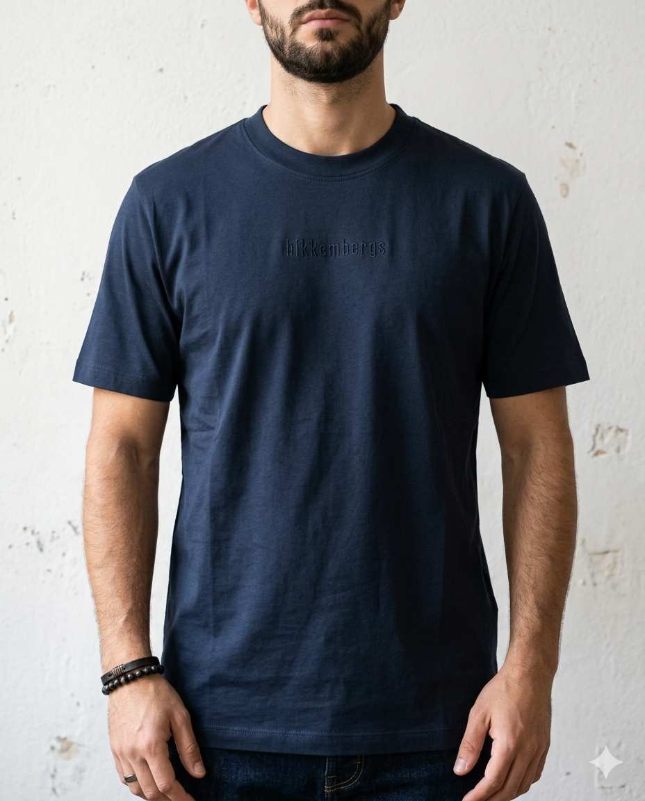 T-SHIRT BIKKEMBERGS PARICOLLO