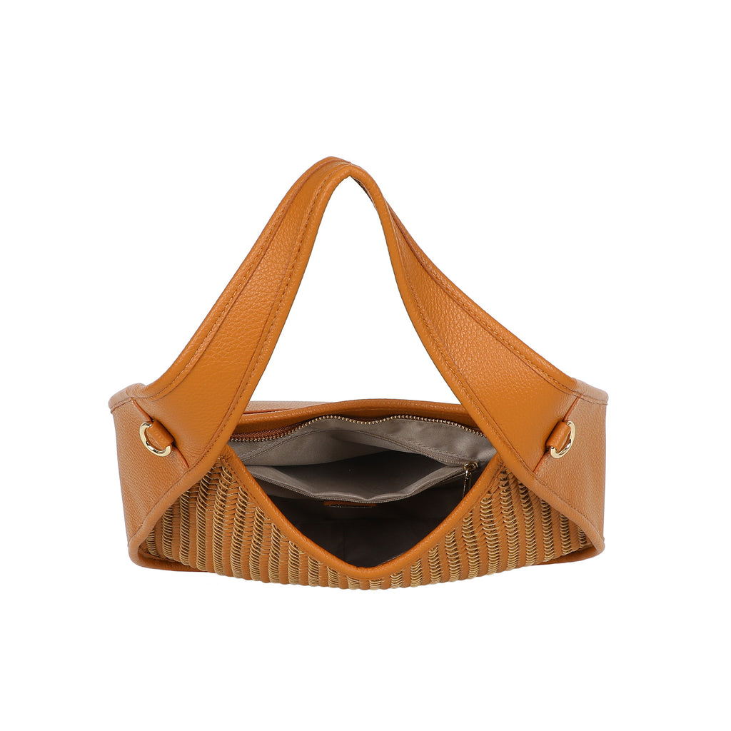 BORSA ECO VALENTINO CREATIONS MEZZALUNA