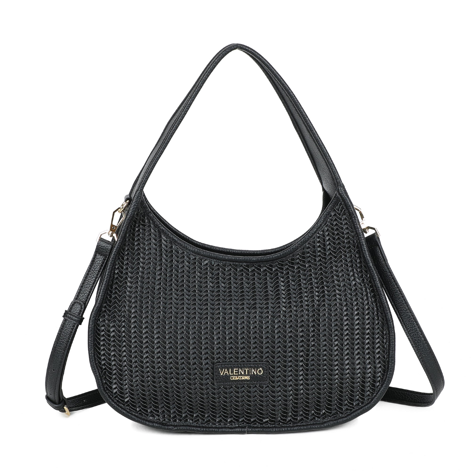BORSA ECO VALENTINO CREATIONS MEZZALUNA