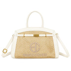 BORSA ECO ENRICO COVERI RAFIA