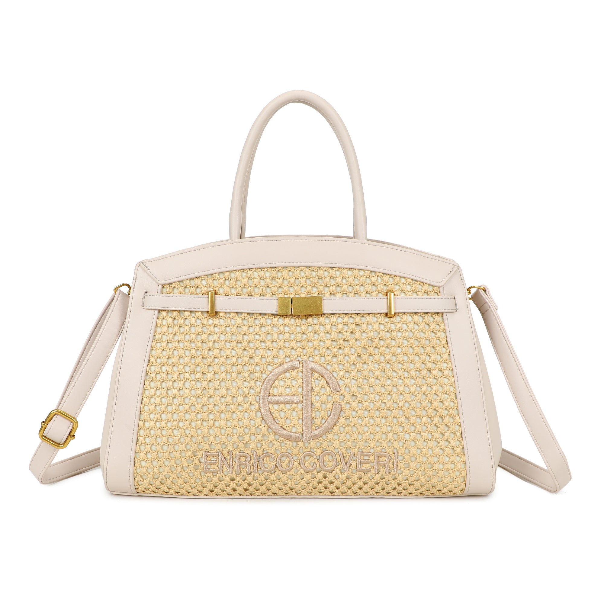 BORSA ECO ENRICO COVERI RAFIA