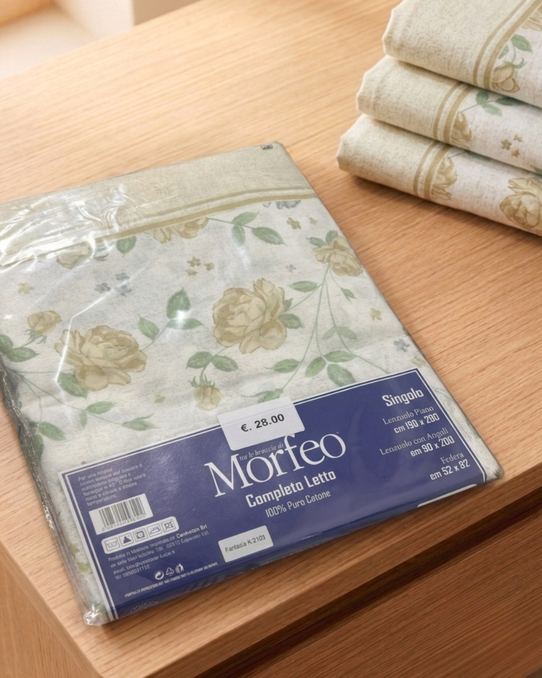 Completo letto singolo MORFEO